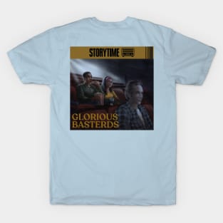 Backprint Glorious Basterds Cover with Black Logo T-Shirt